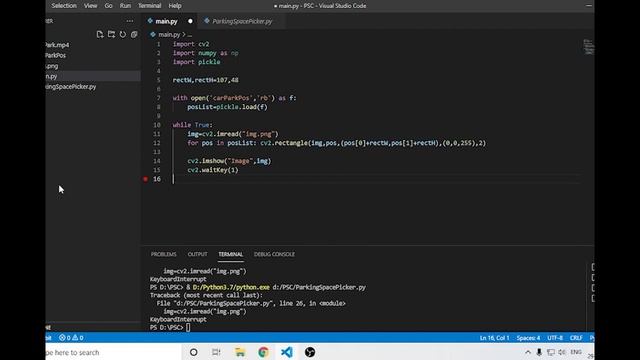 Car Parking Space Counter + Detector using OpenCV With Basic Image Processing | Easiest Method смотреть онлайн