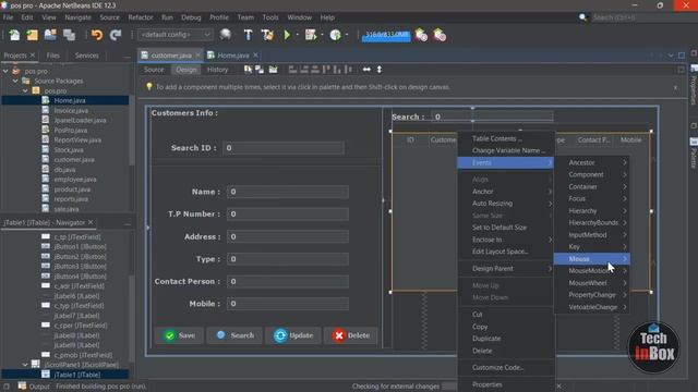 Java MYSQL NetBeans POS inventory System Full Project with Src code DappCode Powerful POS #12 смотреть онлайн