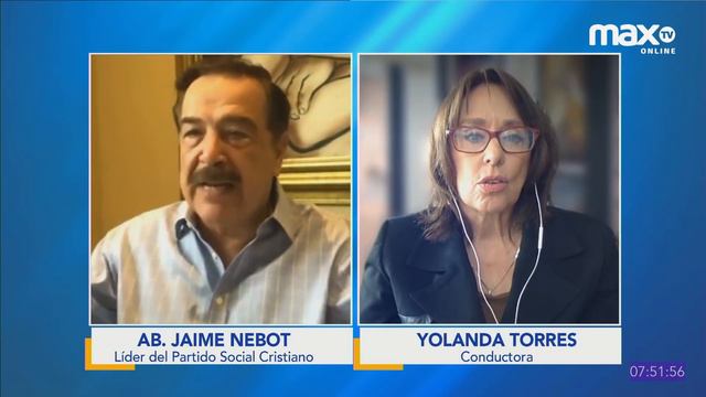 La Entrevista | Ab. Jaime Nebot | 09 11 2020 смотреть онлайн
