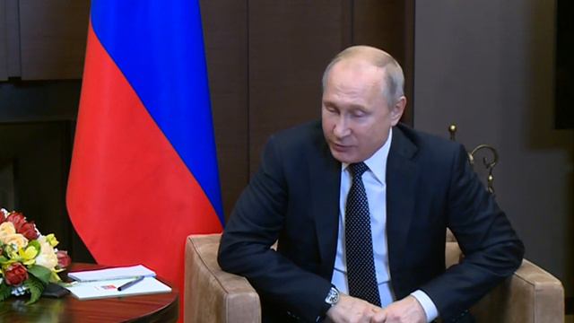 21.11. 2018 Встреча Президента Абхазии с Президентом России в Сочи