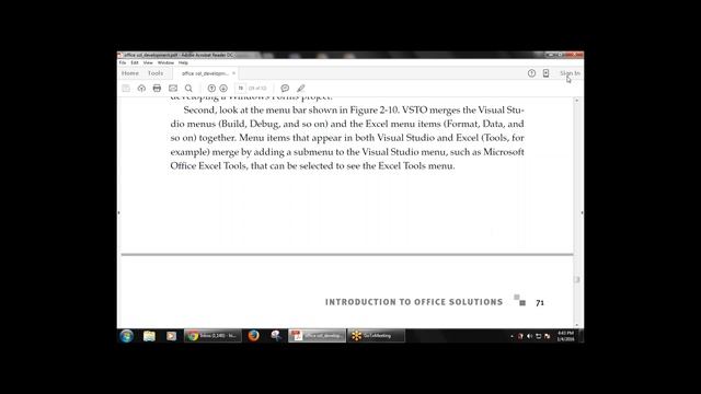 VSTO Customization That Adds a Control to the Document смотреть онлайн