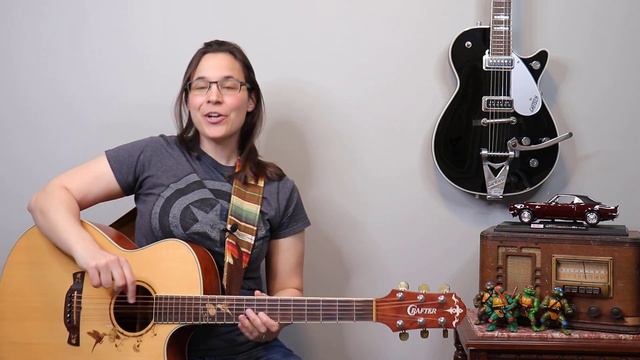 Three Little Birds Guitar Play Along Lesson смотреть онлайн