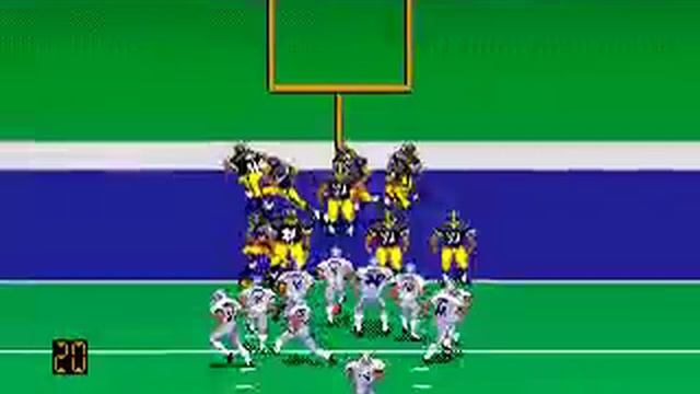 Madden NFL 97 Gameplay Sega Genesis смотреть онлайн