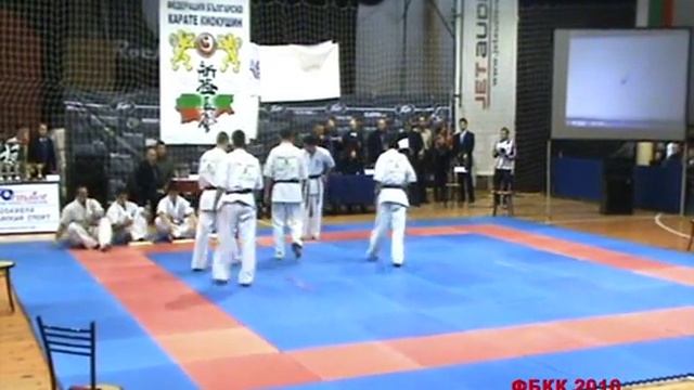 National Cup PLOVDIV for cadets 2010 - Sensei Dimitrov and Sensei Popov demonstration смотреть онлайн