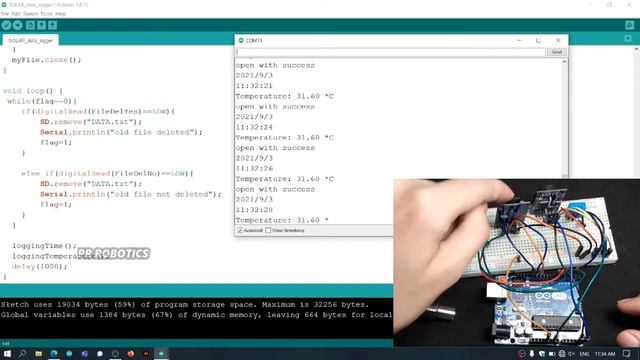 Solar powered Data logger || PR ROBOTICS смотреть онлайн