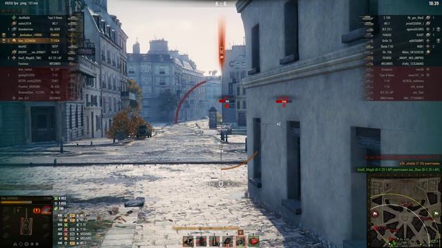 T110E4 | 10k урона на карте Париж смотреть онлайн