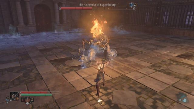Steelrising The Alchemist of Luxembourg Titan Boss Fight смотреть онлайн
