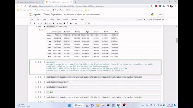 sklearn.train_test_split function in Python смотреть онлайн