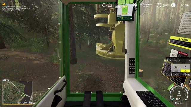 John Deere 959M Tracked Feller Buncher | Logging |FS19| Kalador|Episode 9 |Felling of a pine forest смотреть онлайн