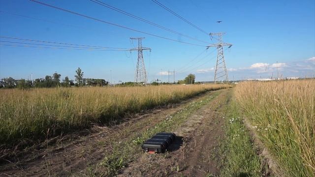 Осмотр опор ЛЭП квадрокоптером Spectra KBGO смотреть онлайн