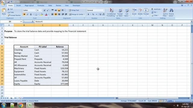 Balance Sheet Create using ChatGPT смотреть онлайн