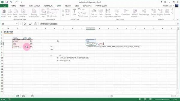สอน Excel: การใช้งานฟังก์ชัน Indirect ตอนที่ 1: หลักการเบื้องต้น