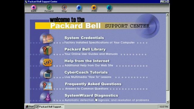 Windows 95 for Packard Bell | 1997 Edition смотреть онлайн
