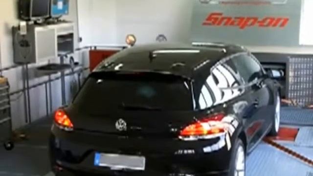 VW Scirocco 1,4l TSI von 118kW auf 138kW bei aa-tuning auf dem Leistungsprüfstand смотреть онлайн