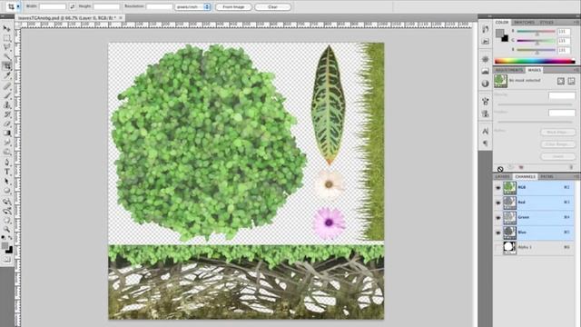 Solidifying Transparent Textures