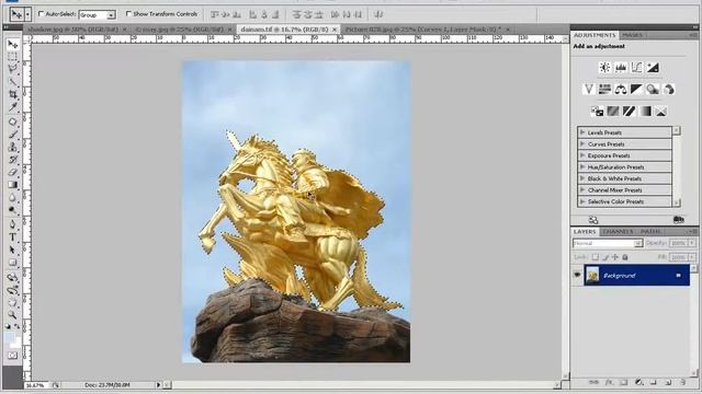 Photoshop CS4 Phan 1 Bai 18 Quang Trung coi may смотреть онлайн