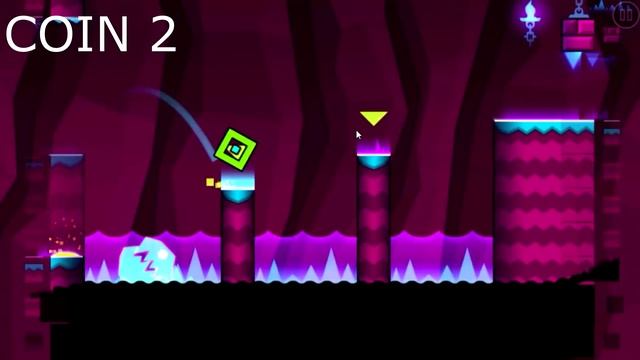 Geometry Dash Meltdown: All Secret Coins (1-3) смотреть онлайн