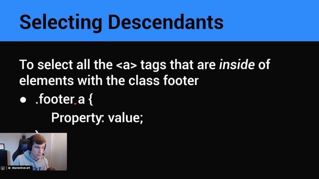 Web I - Combining CSS Selectors смотреть онлайн