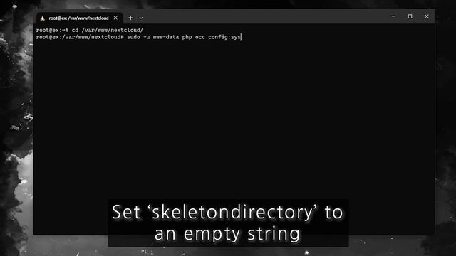 How to remove default files in Nextcloud смотреть онлайн