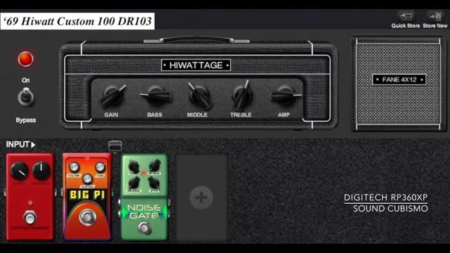Digitech RP360 XP Demo-3 (1970's Sound) - Marshall, Laney, Fender, Hiwatt, Vox Amp Models смотреть онлайн