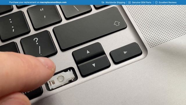 How to replace arrow keycaps on a MacBook Pro A2141, A2251, A2289 and A2338 M1 & M2 (2019 - 2022) смотреть онлайн