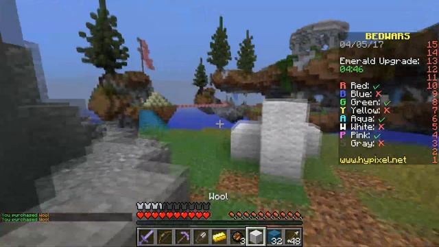 ЗАЩИТИ СВОЮ КРОВАТЬ! (Minecraft - Bed Wars) смотреть онлайн