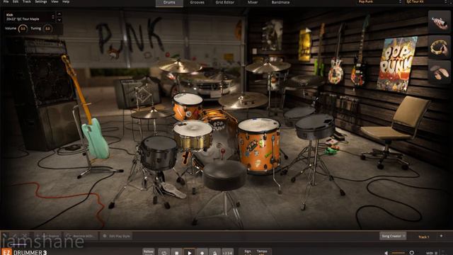 Toontrack EZDrummer 3 With Pop Punk EZX All Presets Demo