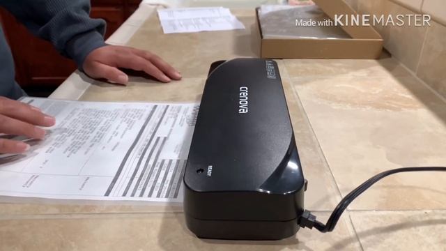 Laminator, Crenova A4 Laminator, 4 In 1 Thermal Laminator, 9 Inches, 20 Laminating Pouches