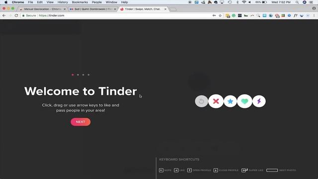 Track Down a Tinder Profile with Location Spoofing on Google Chrome [Tutorial] смотреть онлайн