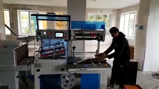 Термоусадочный автомат BSF 5640 LG. Упаковка орехов и сухофруктов смотреть онлайн