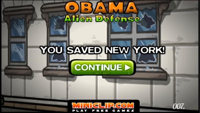 Obama Alien Defense FULL Walkthrough *HD* смотреть онлайн