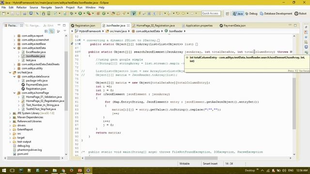 Data Driven Testing using JSON in Selenium WebDriver смотреть онлайн