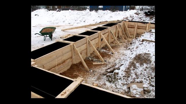 Монтаж ленточного фундамента. Строительство фундамента под ключ. Строим фундаменты. Фундамент монта смотреть онлайн