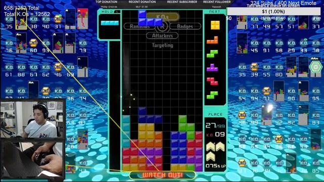 TETRIS 99: 58 TETRIS IN ONE GAME! смотреть онлайн