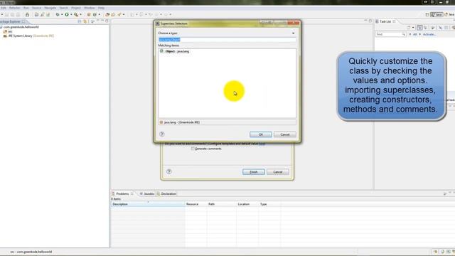Eclipse Hello World Tutorial смотреть онлайн