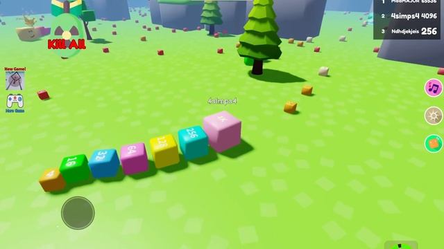 Snake 2048!! Roblox смотреть онлайн