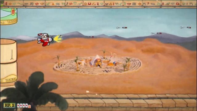 Прохождение игры капхед весь 2 Остров Все уровни Беги и стреляй cuphead смотреть онлайн