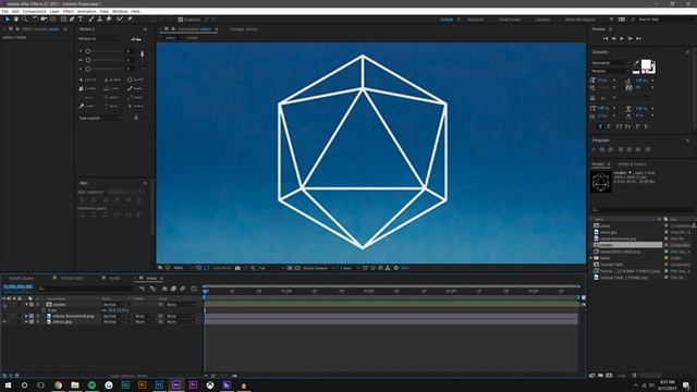 How to convert an image sequence to a video in After Effects смотреть онлайн