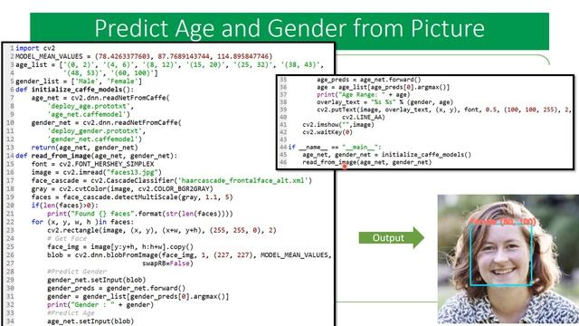 Python in Arabic #65 Gender Age Prediction اكتشاف الوجوه والتنبؤ بالعمر والجنس смотреть онлайн