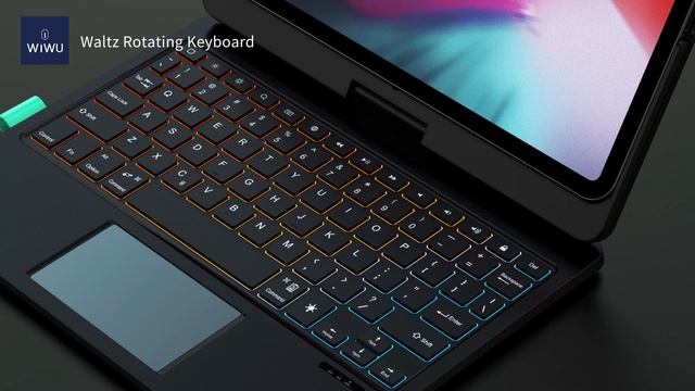 WiWU Waltz Rotating Keyboard for iPad смотреть онлайн