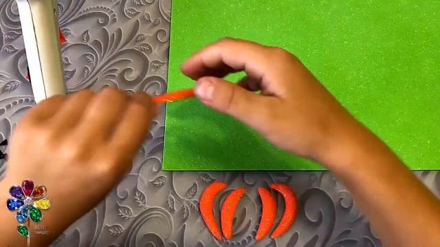 Хеллоуин. Магнит тыква из фоамирана своими руками. Идея поделки для декора на Halloween. Антураж Di смотреть онлайн