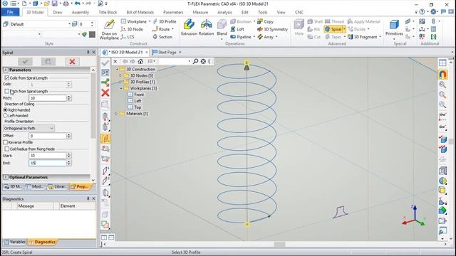 T-Flex CAD 15 3D - Exercise 29 смотреть онлайн