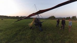 Как летают дельтопланы . Едем на полёты .