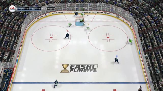NHL 14 EASHL - M2M 2 @ 28G 1 смотреть онлайн