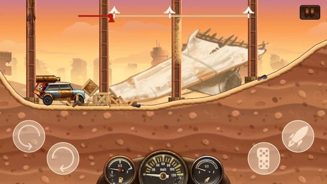ПЕРВЫЙ ВЗГЛЯД МАШИНКИ ЗОМБИ ► Hill Zombie Racing Earn To Climb смотреть онлайн