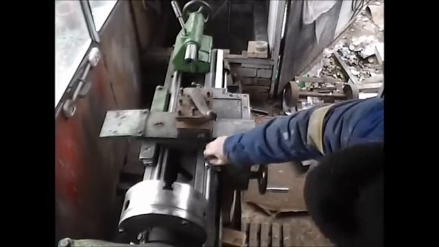 Мой новый, старый токарный 1615. 3 часть. Ставлю на место. Пытаюсь почистить смотреть онлайн