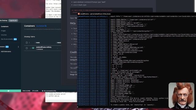 Stable Diffusion Infinity on Windows - Easy Docker Method! смотреть онлайн