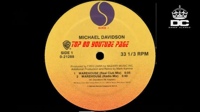 Michael Davidson - Warehouse (A Mark Kamins Real Club Mix) смотреть онлайн
