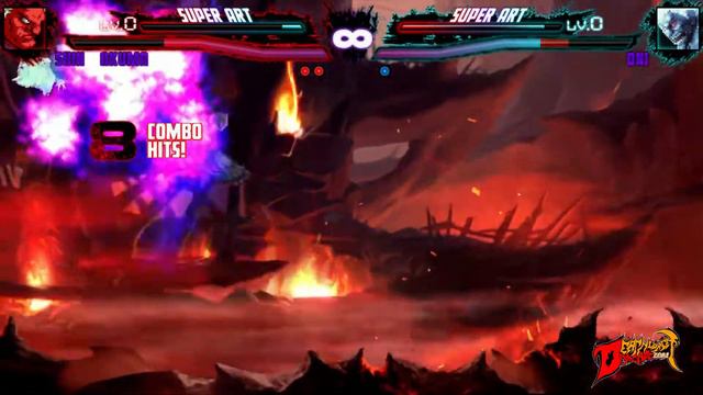 Shin Akuma Vs Oni - Epic Hard Intense Fight - Street Fighter Mugen [CVS3/PotS Style] смотреть онлайн