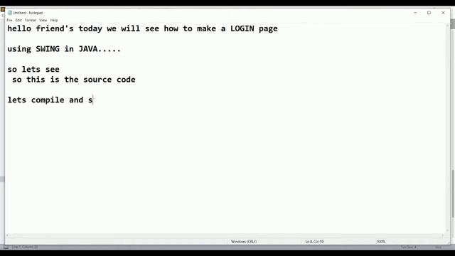 Login page in JAVA | create login page using JAVA swing by Stay Focused смотреть онлайн
